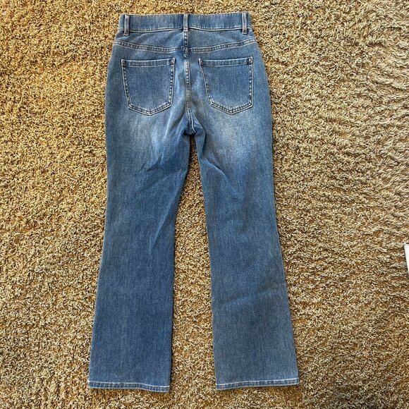 SOFT SURROUNDINGS Pull On Bootcut Jeans in Women's Size Petite XS - Picture 3 of 5
